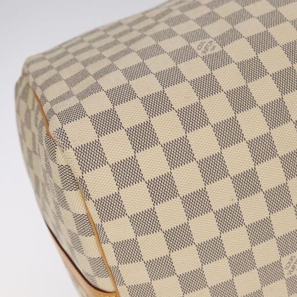 Louis Vuitton Keepall Bandouliere 55 White Canvas Travel Bag (Pre-Owned) - Picture 10 of 16